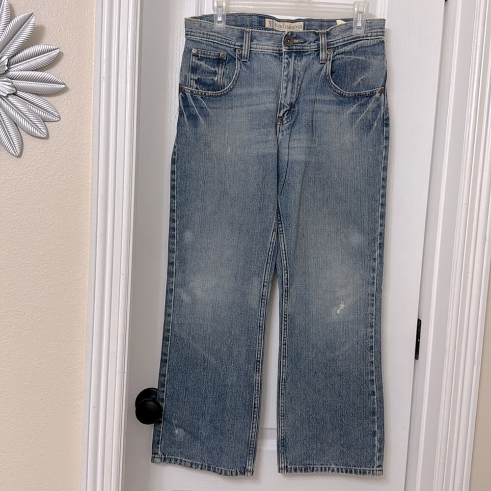 Lee heritage relaxed straight leg premium collection boys jeans size 14 husky